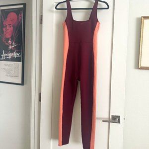 Fabletics; M; Burgundy/Dusty Rose